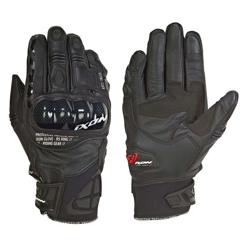IXON RS RING Sommerhandschuh Schwarz