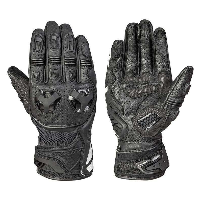 IXON RS CALL AIR Gants Été Noir-Blanc