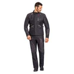 IXON EDDAS SHORT Pantalon Court Noir-Anthracite