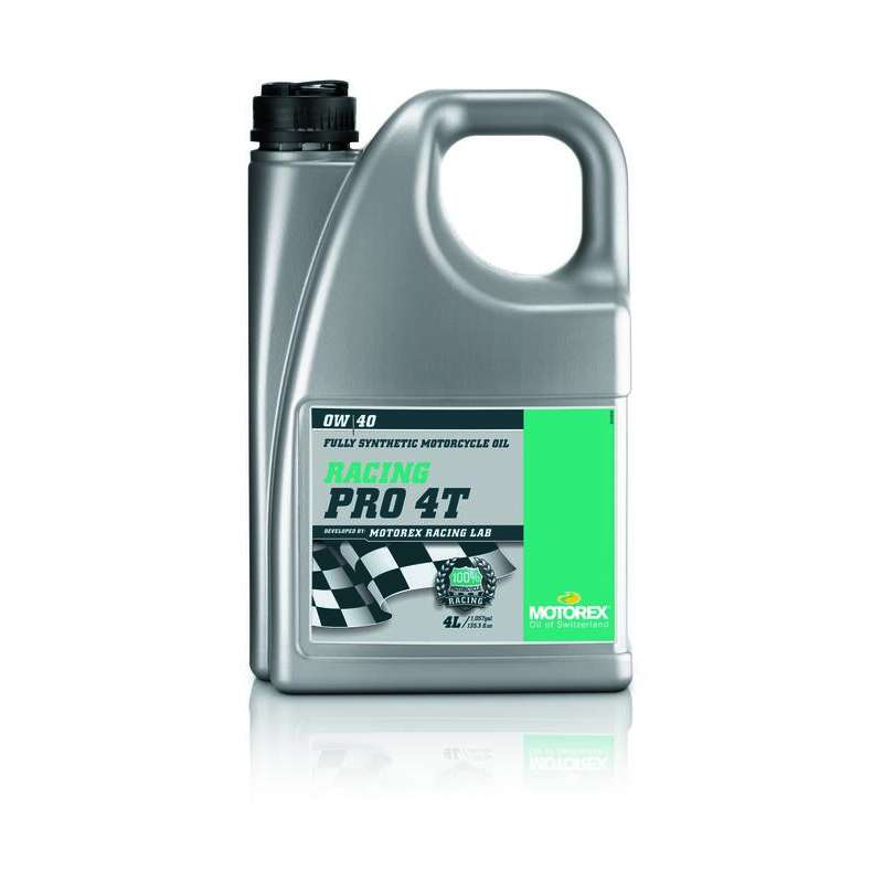MOTOREX Racing Pro 4T Motoröl 0W40 Synthetisch 4L