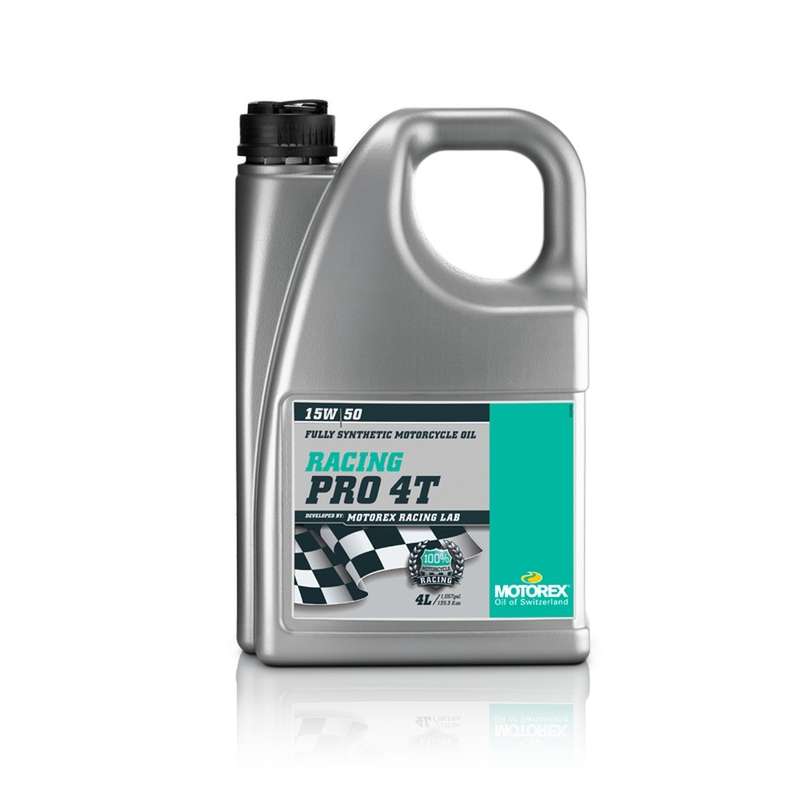 MOTOREX Racing Pro 4T Motoröl 15W50 Synthetisch 4L