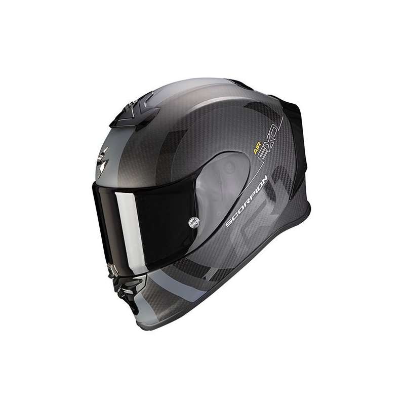 SCORPION EXO-R1 CARBON AIR MG Noir Mat-Argent