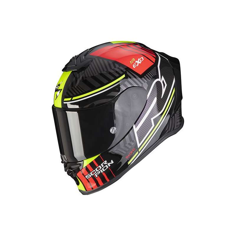 SCORPION EXO-R1 AIR VICTORY Noir-Argent-Rouge