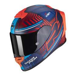 SCORPION EXO-R1 AIR VICTORY Bleu Mat-Rouge