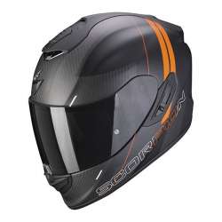 SCORPION EXO-1400 AIR CARBON DRIK Noir Mat-Orange