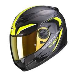 SCORPION EXO-490 SUPERNOVA Noir-Jaune Fluo