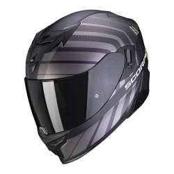 SCORPION EXO-520 SHADE Air Noir Mat-Jaune Fluo