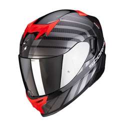SCORPION EXO-520 SHADE Air Noir-Rouge