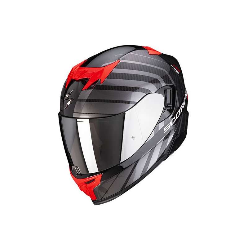 SCORPION EXO-520 SHADE Air Noir-Rouge