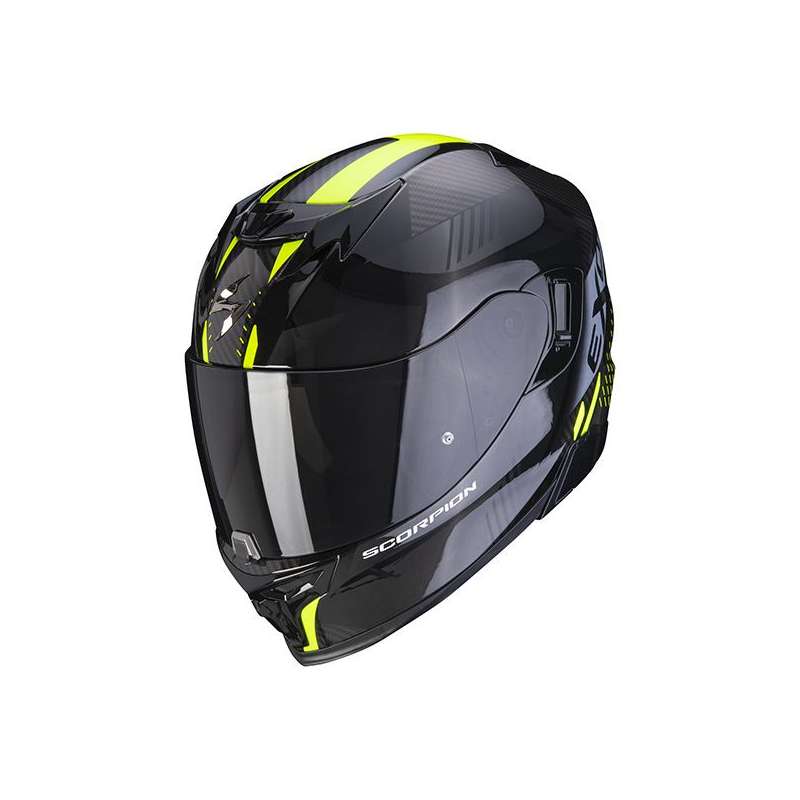 SCORPION EXO-520 LATEN Air Noir-Jaune Fluo