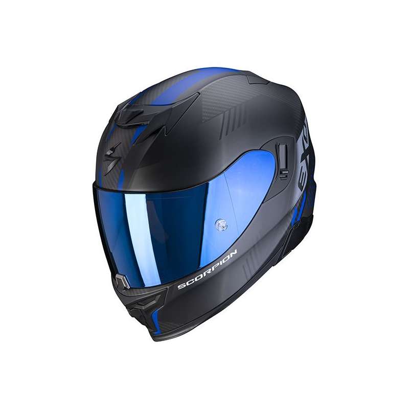 SCORPION EXO-520 LATEN Air Noir Mat-Bleu