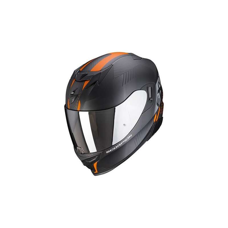 SCORPION EXO-520 LATEN Air Noir Mat-Orange