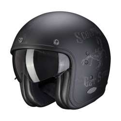SCORPION BELFAST PIQUE Noir Mat-Argent