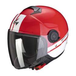 SCORPION EXO-CITY STRADA Rouge-Blanc-Blanc