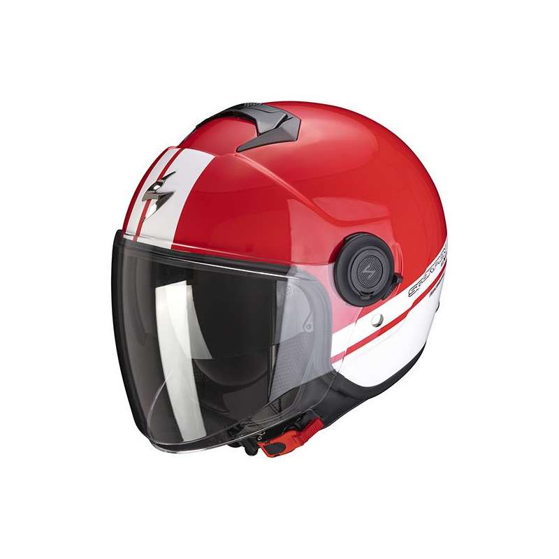 SCORPION EXO-CITY STRADA Rouge-Blanc-Blanc