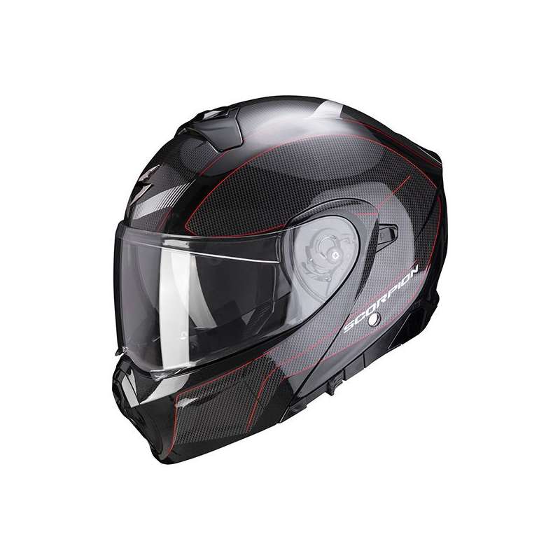 SCORPION EXO-930 CIELO Noir Perle-Rouge