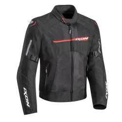 IXON RAPTOR Blouson Convertible 3 en 1 Noir-Rouge