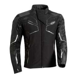 IXON CELL Veste Textile Noir-Anthracite-Blanc
