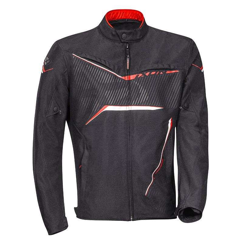 IXON SLASH LIGHT Veste Noir-Blanc-Rouge