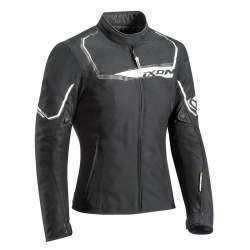 IXON CHALLENGE LADY Veste Textile Noir-Blanc