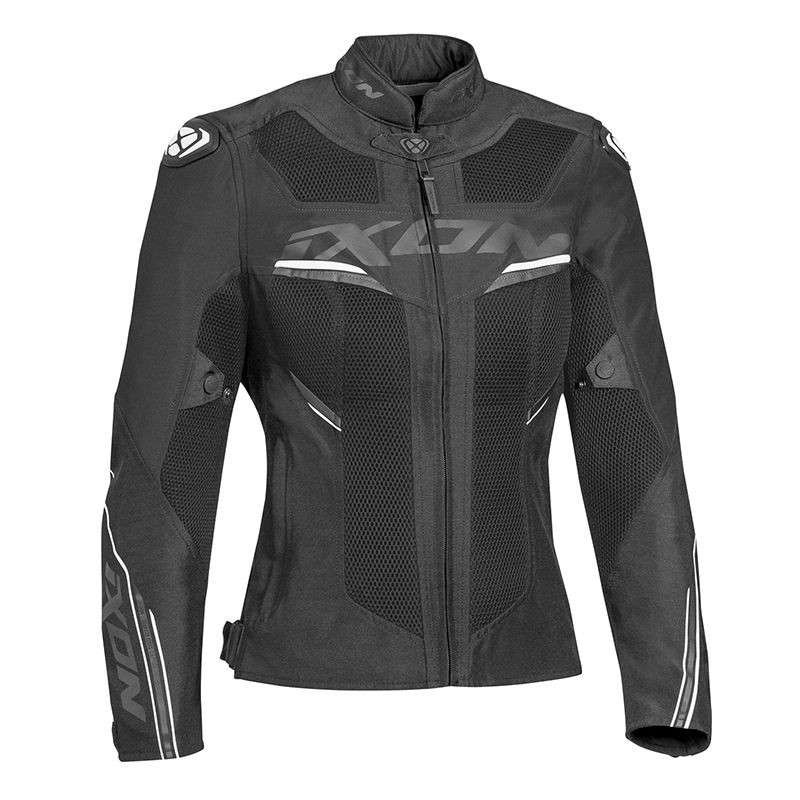 IXON DRACO LADY Veste Ventilé Noir-Blanc