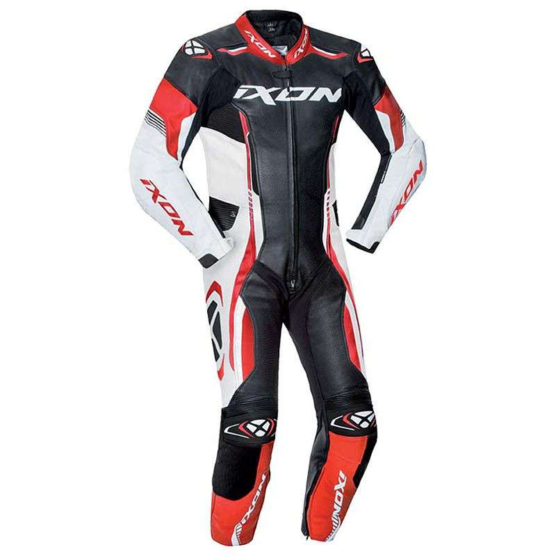IXON VORTEX JUNIOR Kombi Schwarz-Weiss-Rot