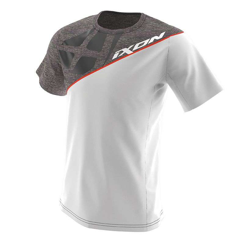IXON FASTER T-SHIRT Gris-Blanc
