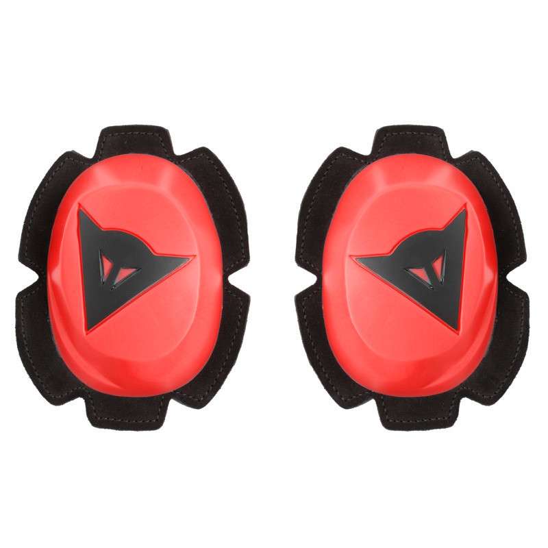 Protecteur genou PISTA RAIN rouge fluo-noir N