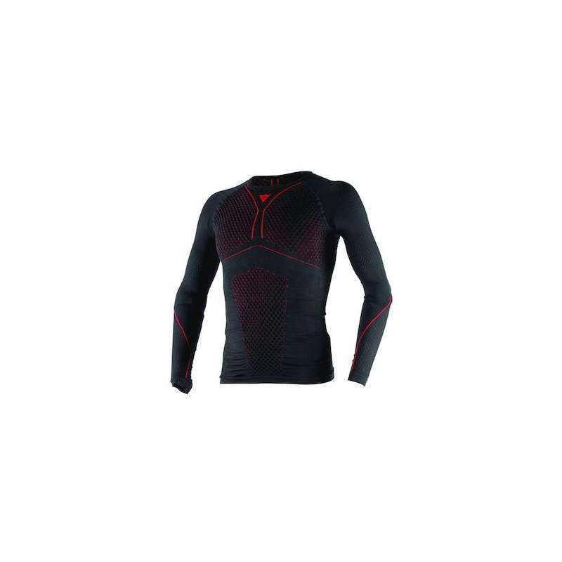 T-Shirt Fonction LS D-CORE noir-rouge L