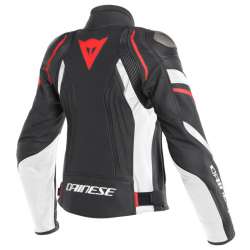 Veste Dainese  AVRO 4 Lady noir mat-blanc-rouge