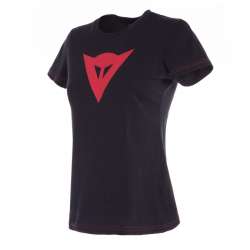 T-SHIRT MANCHES COURTES DAINESE SPEED DEMON LADY noir-rouge