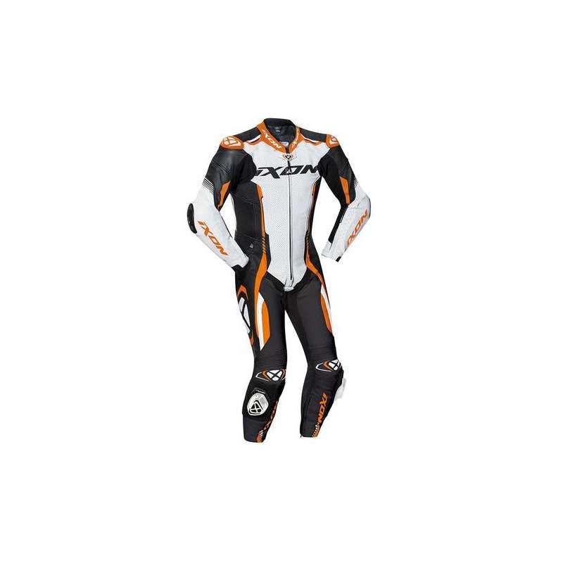 IXON VORTEX 2 Combinaison Noir-Blanc-Orange
