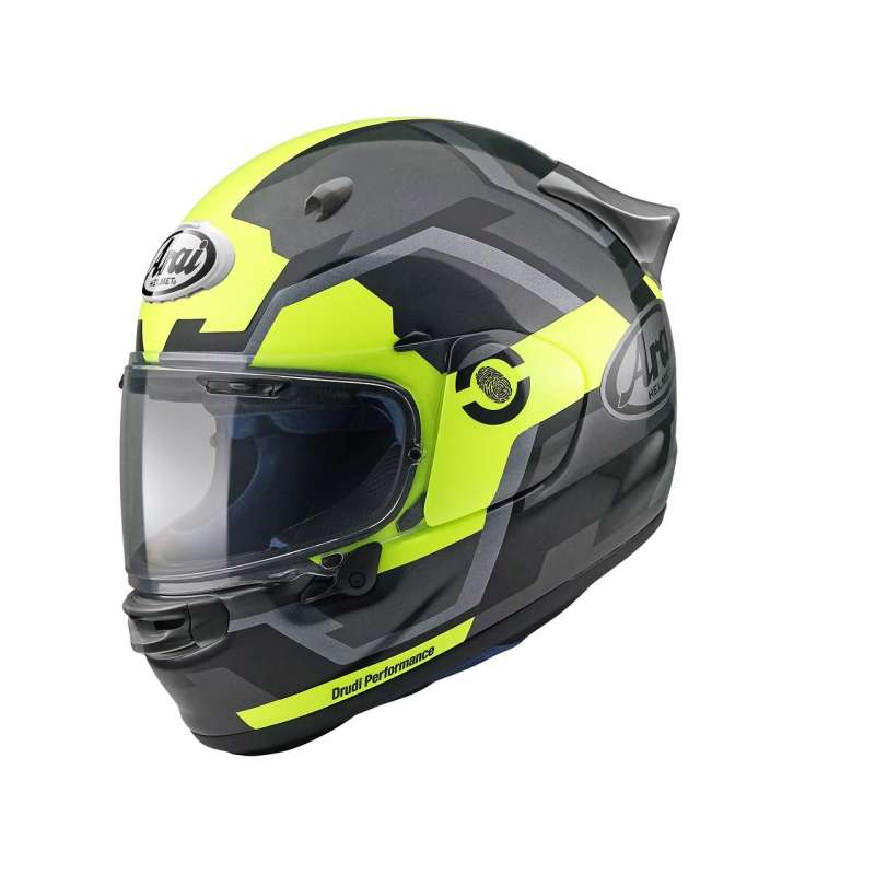 Casque Intégral Arai Quantic Jaune fluo & Gris