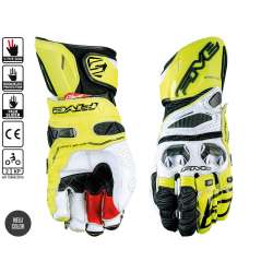 Five Handschuhe RFX Race weiss / neongelb | Dein Stil auf Motogoodeal