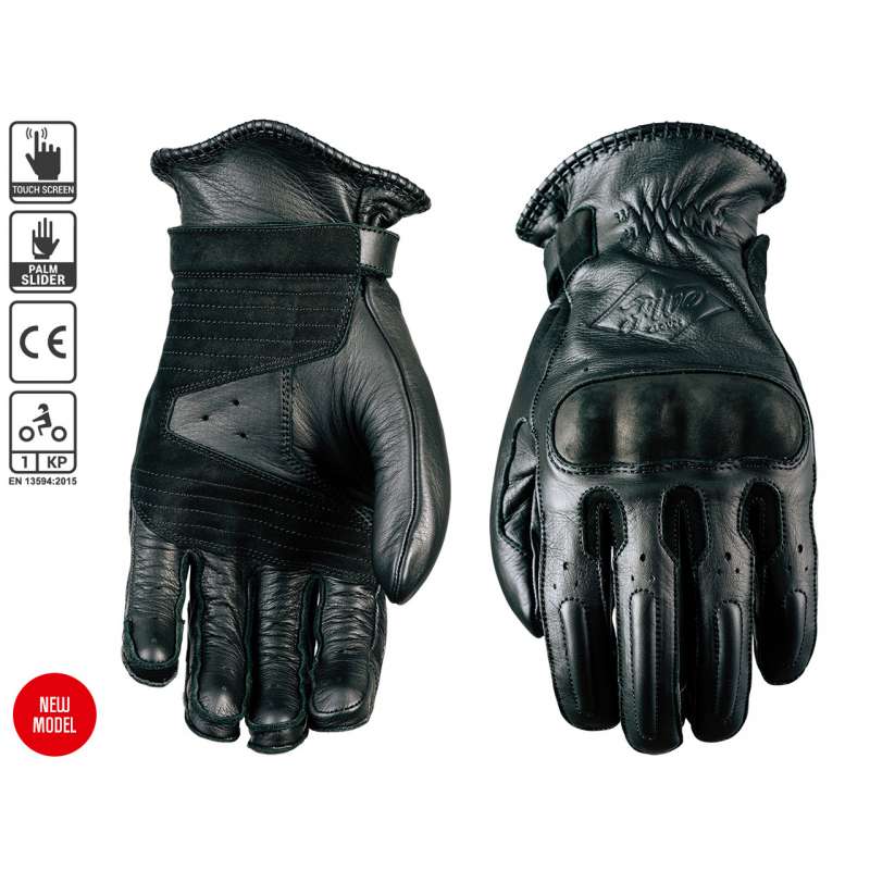 Five Handschuhe Oklahoma schwarz | Dein Stil auf Motogoodeal