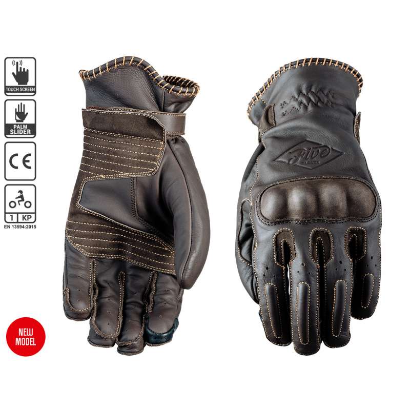 Five Handschuhe Oklahoma braun | Dein Stil auf Motogoodeal