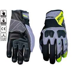 Five Handschuhe GT3 WR grau neongelb | Dein Stil auf Motogoodeal