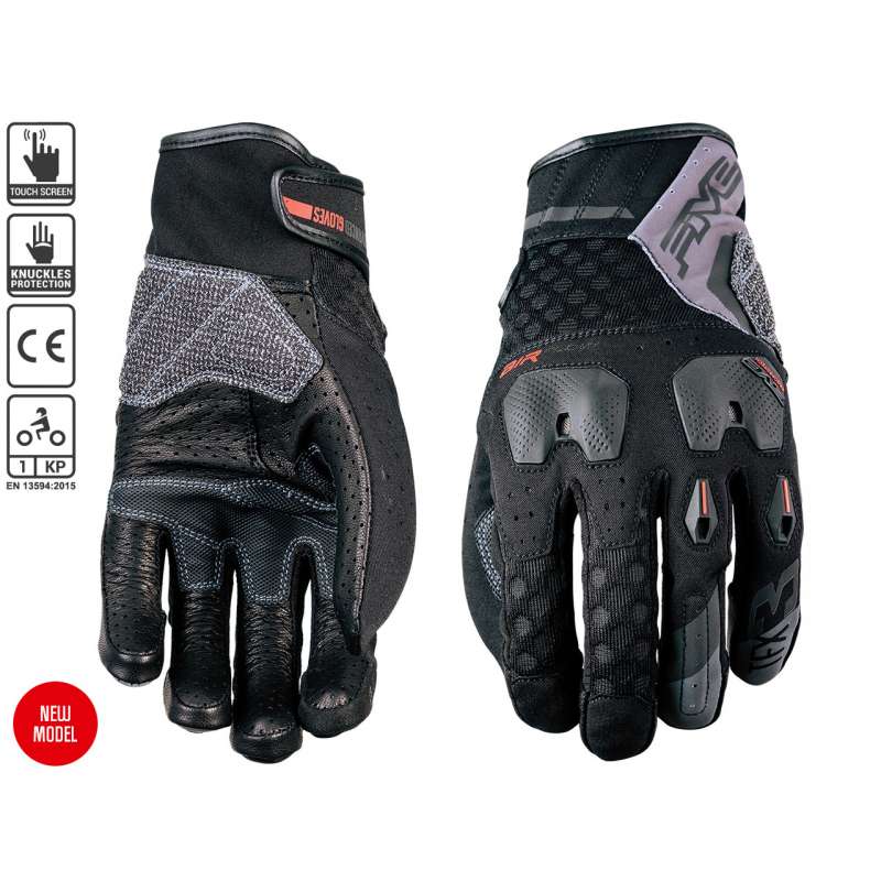 Five Handschuhe TFX3 Airflow schwarz/grau | Dein Stil auf Motogoodeal