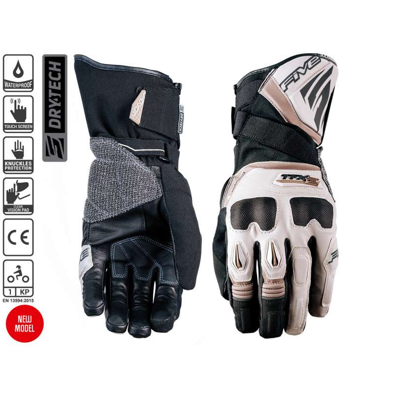 Five Handschuhe TFX2 WP Sand / braun | Dein Stil auf Motogoodeal