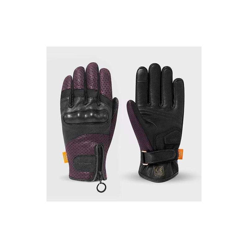 Gant Femme RACER BELLA 3 Cuir D3O® - Motogoodeal.ch