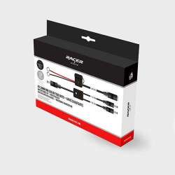 KIT BATTERY RACER PLUG Adapter Batterie 12V s Gants- Motogoodeal.ch