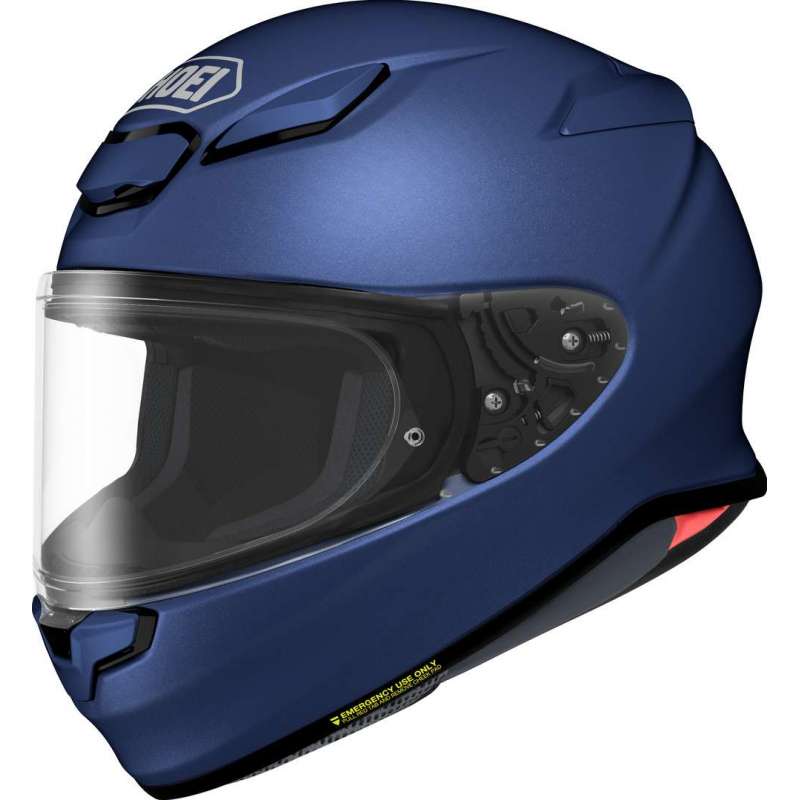 Shoei Casque intégral NXR2 Uni bleu mat-Motogoodeal