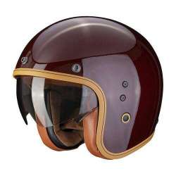 Casque jet Scorpion BELFAST CARBON UNI Carbon Matt Black