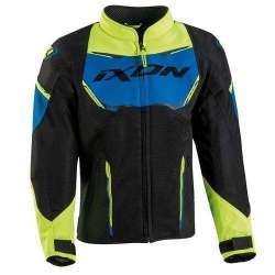 IXON STRIKER AIR KID Jacke Schwarz-Blau-Gelb
