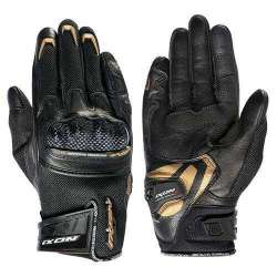 IXON RS RISE AIR LADY Handschuh Sommer Schwarz-Gold