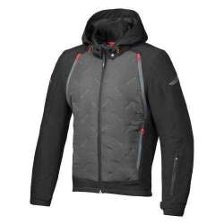 IXON FARY  Veste Textile Noir-Anthracite-Rouge