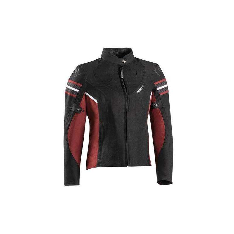 IXON ILANA EVO LADY Veste Noir-Bordeaux