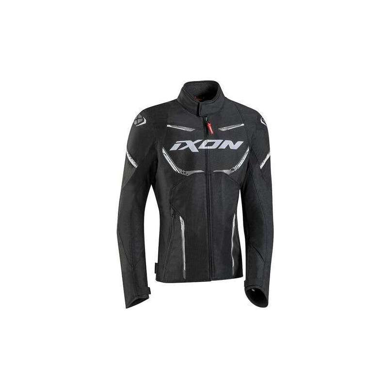 IXON STRIKER AIR WP LADY Veste Noir-Blanc