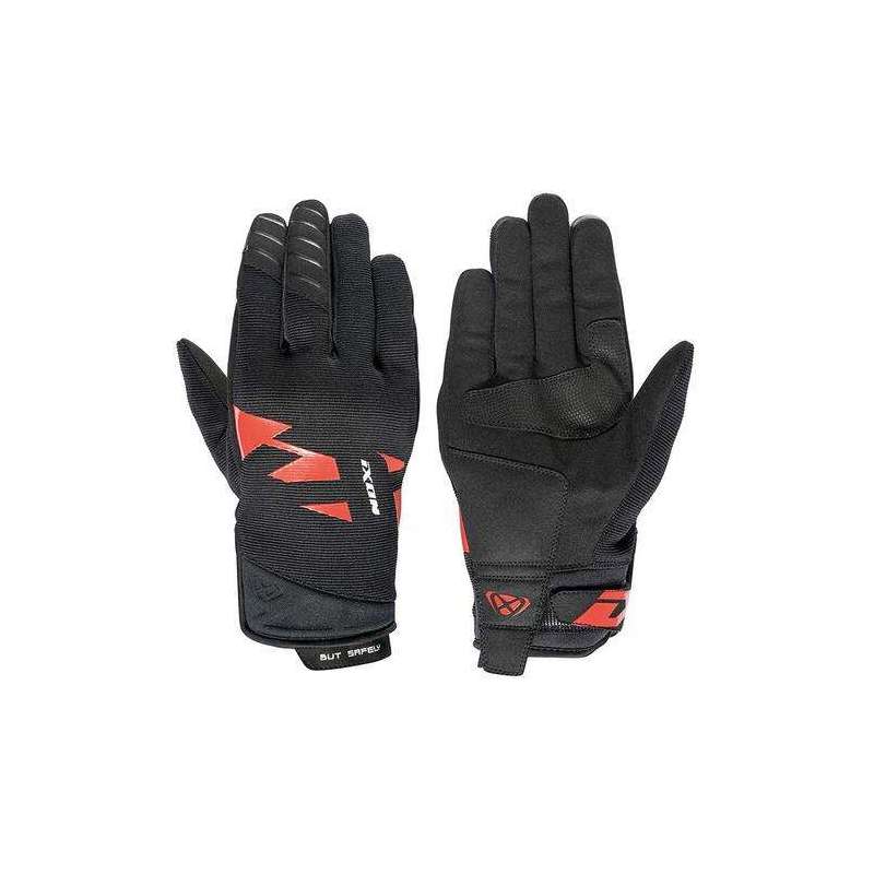 IXON MS FEVER Midseason Handschuhe schwarz-rot