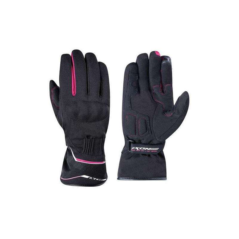 IXON PRO GLOBE LADY Gants Hiver Noir-Fushia